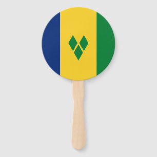 Abanico Bandera de San Vicente