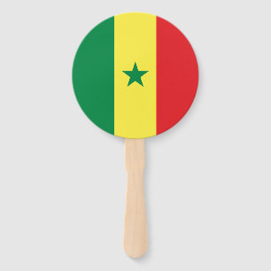 Abanico Bandera de Senegal