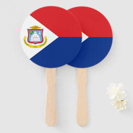 Abanico Bandera de Sint Maarten