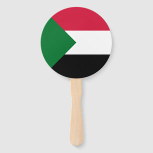 Abanico Bandera de Sudán