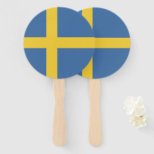 Abanico Bandera de Suecia