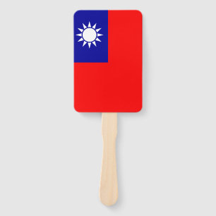 Abanico Bandera de Taiwán: República de China, Taipéi Chin