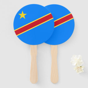 Abanico Bandera del Congo