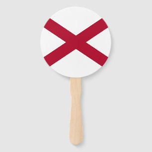 Abanico Bandera del estado de Alabama