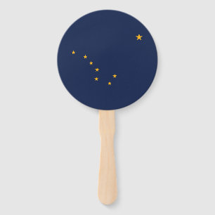 Abanico Bandera del estado de Alaska