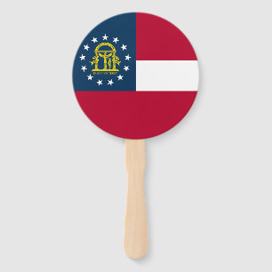 Abanico Bandera del estado de Georgia
