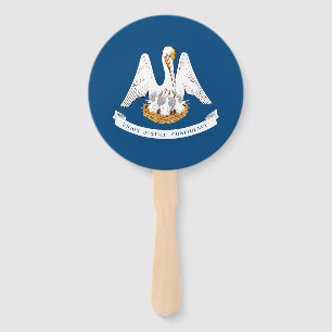 Abanico Bandera del estado de Luisiana
