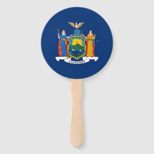Abanico Bandera del estado de Nueva York