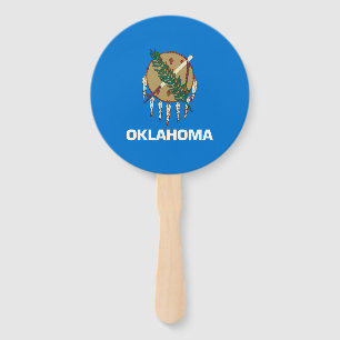 Abanico Bandera del estado de Oklahoma