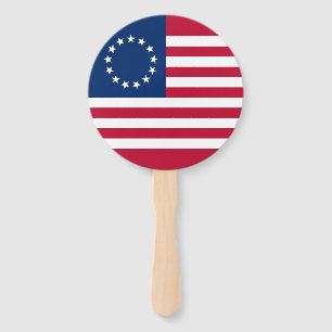 Abanico Bandera estadounidense de Betsy Ross