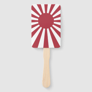 Abanico Bandera solar imperial en ascenso de Japón, Edo a 