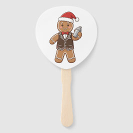 Abanico Barista de Pan de Jengibre Navidad 2026 Café Navid