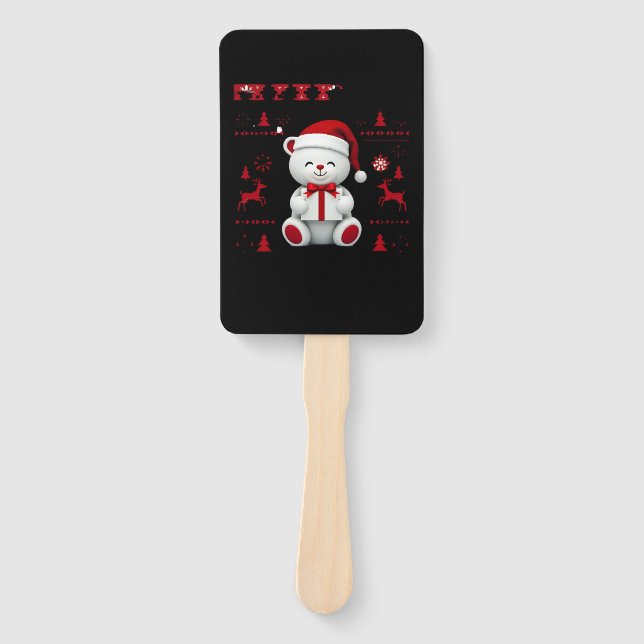 Abanico Bear Christmas Christmas (2) (Anverso)