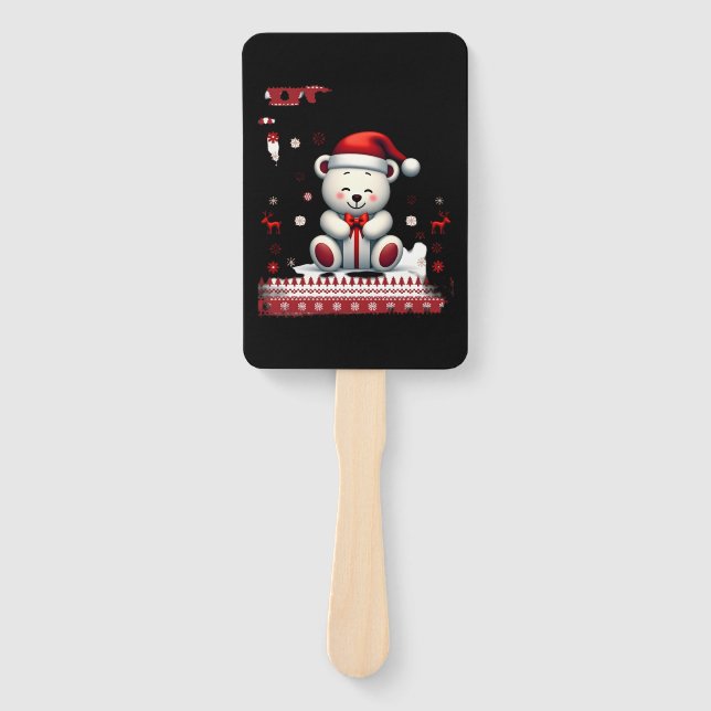 Abanico Bear Christmas Christmas (4) (Anverso)