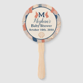 Abanico Bebé a bordo de Baby Shower Nautical