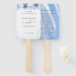 Abanico Bienvenida boda