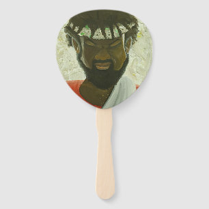 Abanico Black Jesus devuelve ventilador de mano