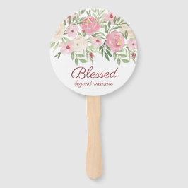 Abanico Blessed Beyond Measure Pink Floral 