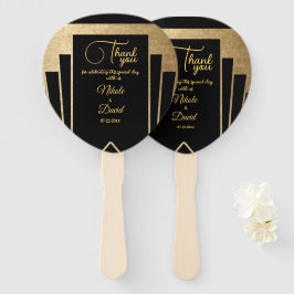 Abanico Boda Art Deco Gatsby