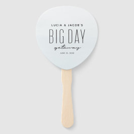 Abanico Boda de destino azul océano para una escapada de u