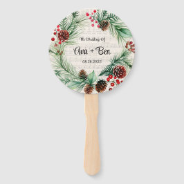 Abanico Boda de guirnaldas Red Berry para navidades