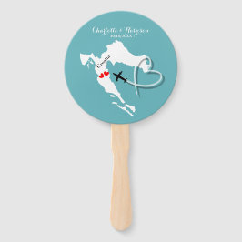 Abanico Boda destino Croacia