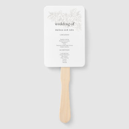 Abanico Boda elegante en Flower Corner