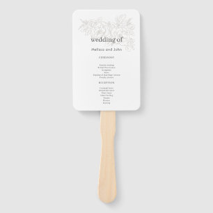 Abanico Boda elegante en Flower Corner