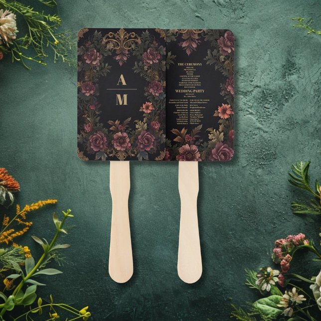 Abanico Boda gótico floral de Royal Victorian (Subido por el creador)