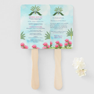 Abanico Boda indio, seguidor de la mano, tarjeta de agrade