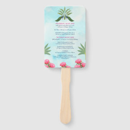 Abanico Boda indio, seguidor de la mano, tarjeta de agrade