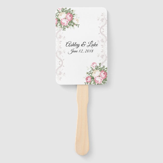 Abanico Boda Paddle Fan (Anverso)