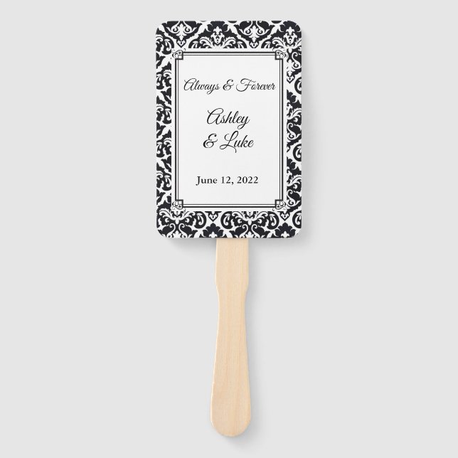 Abanico Boda Paddle Fan (Anverso)