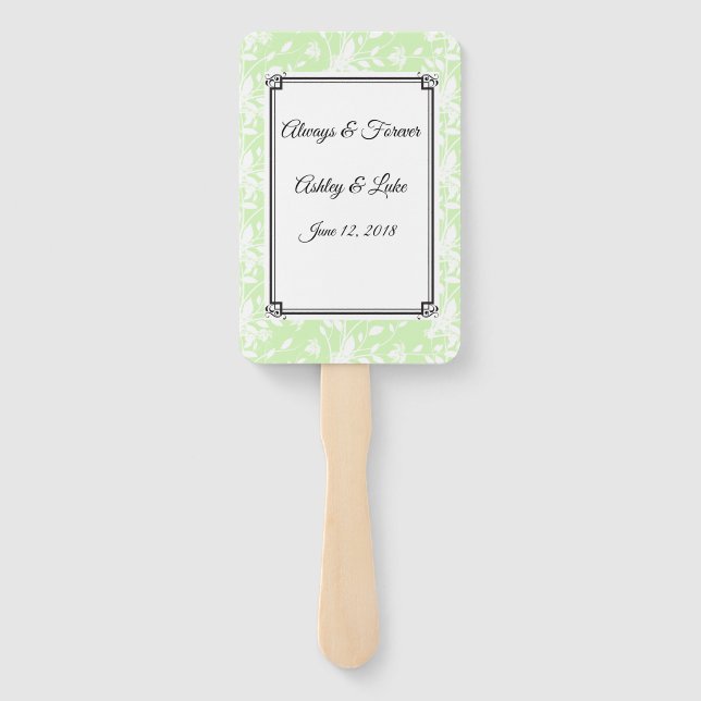 Abanico Boda Paddle Fan (Reverso)