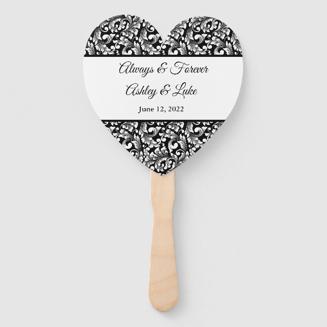 Abanico Boda Paddle Fan (Anverso)