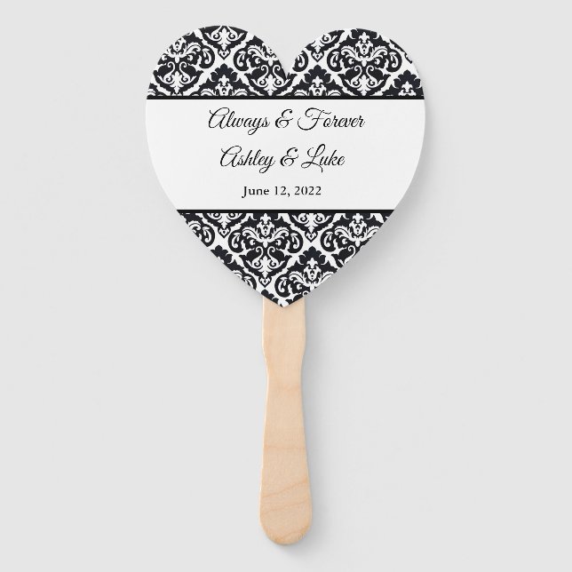 Abanico Boda Paddle Fan (Anverso)