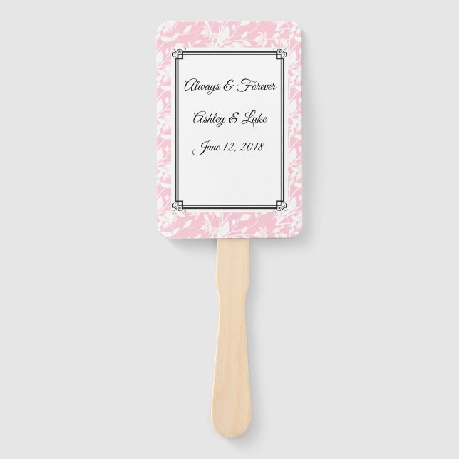 Abanico Boda Paddle Fan (Anverso)