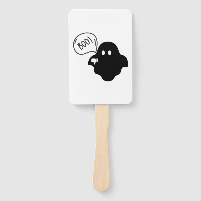 Abanico Boo Halloween                     (Anverso)