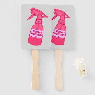 Abanico Botella de spray repelente humano humor sassy