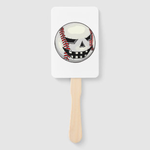 Abanico Boys Halloween Jack O Lantern jugador de béisbol