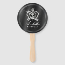 Brillante corona negra