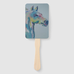 Abanico Caballo de muchos colores