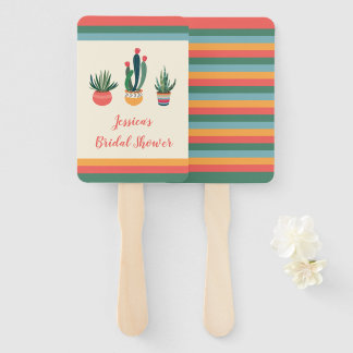Abanico Cacti Suculento Ventilador De Ducha Bridal