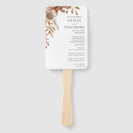 Abanico Caer enamorada | Programa Boho Flowers Wedding