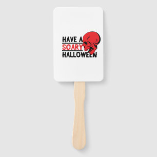 Abanico Calavera de Halloween - Que tengas un Halloween at