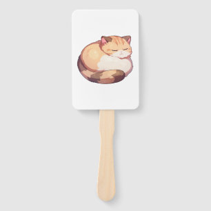 Abanico Camiseta Clásica de Camiseta Cute Munchkin Cat Sle
