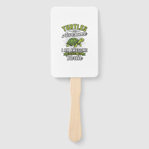 Abanico Camiseta Divertida de Tortugas Antiguas Geniales_1