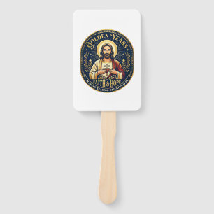 Abanico Camiseta Vintage de Jubilación de Jesús Cristiana