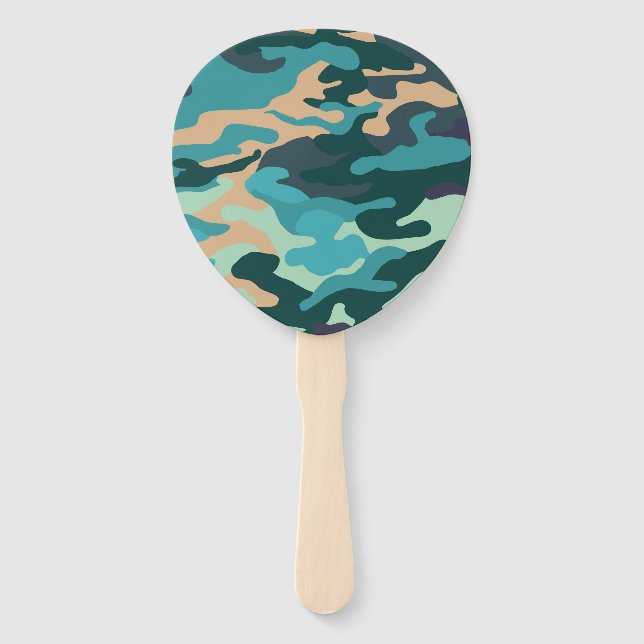 Abanico Camouflage Paddle (Anverso)