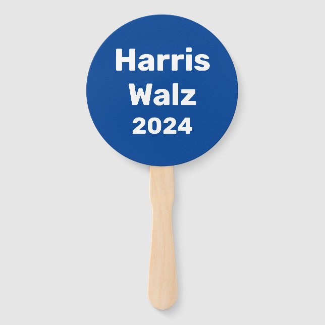 Abanico Campaña Presidencial Harris/Walz 2024 (Anverso)